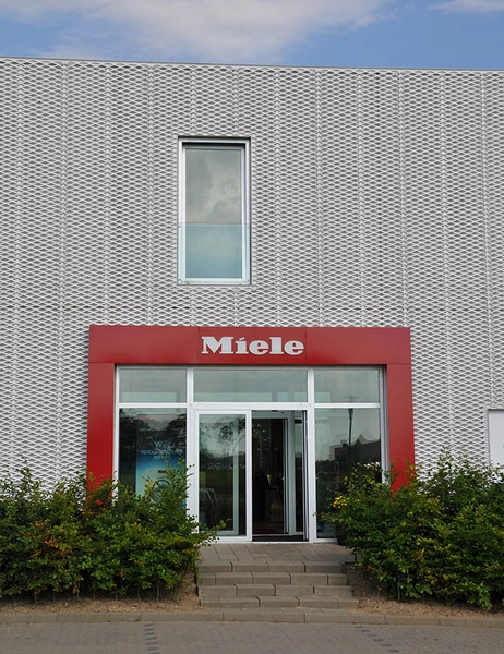Miele Showroom Indgangspartiet