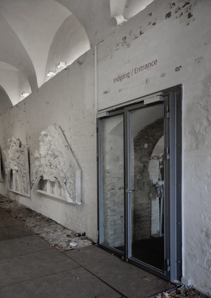 Kongernes Lapidarium Indgang til Kongernes Lapidarium