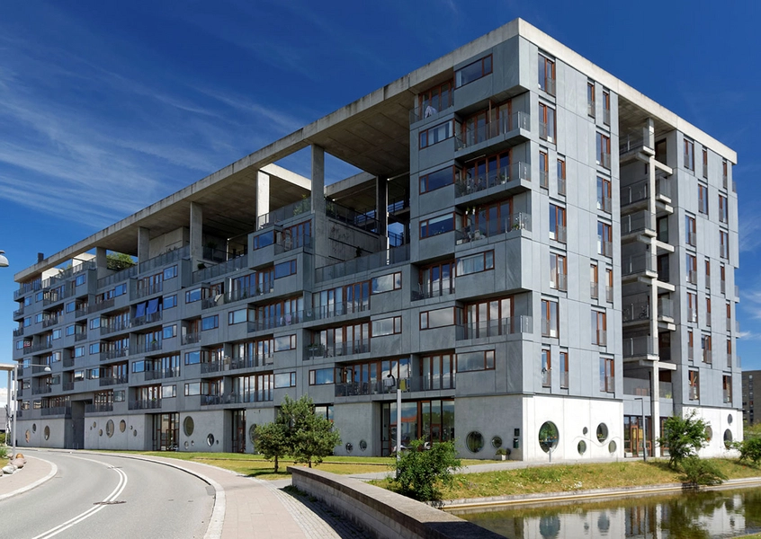 Fælledhaven Blik fra Tom Kristensens vej