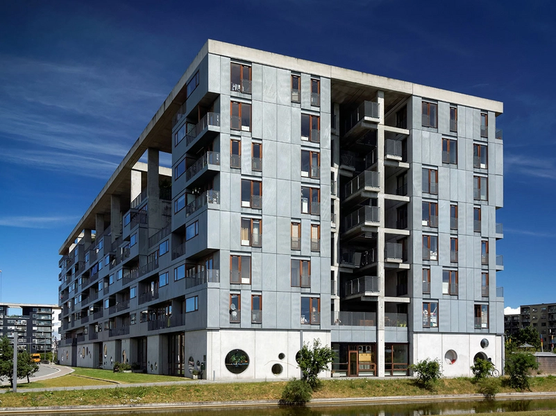 Fælledhaven Blik fra Tom Kristensens vej