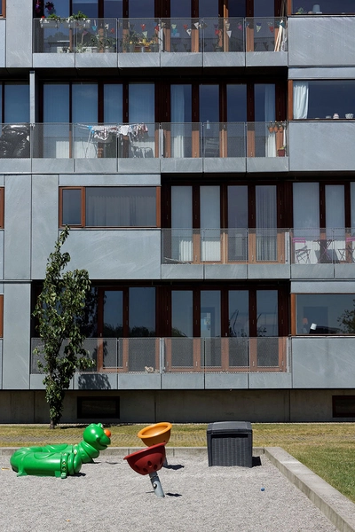 Fælledhaven Facadeudsnit