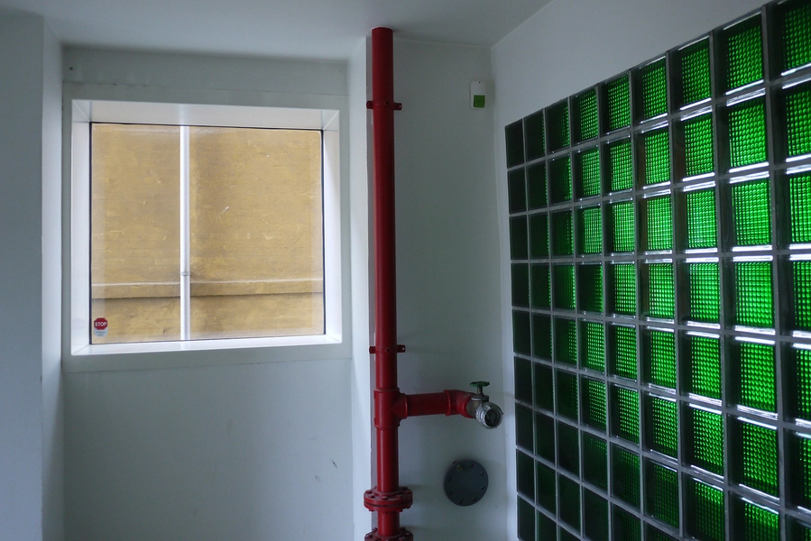 Refshaleøens Værkstedsmagasin og Amass restaurant Trappehus