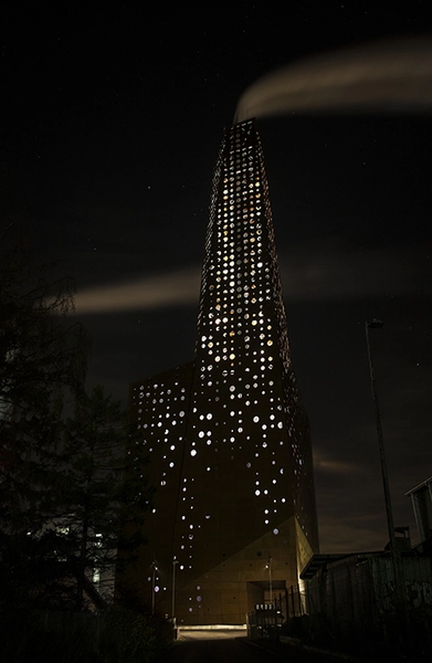 Energitårnet Energitårnet set fra vest