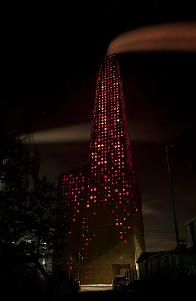 Energitårnet Energitårnet set fra vest