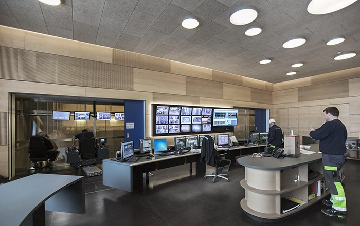 Energitårnet Kontrolrum