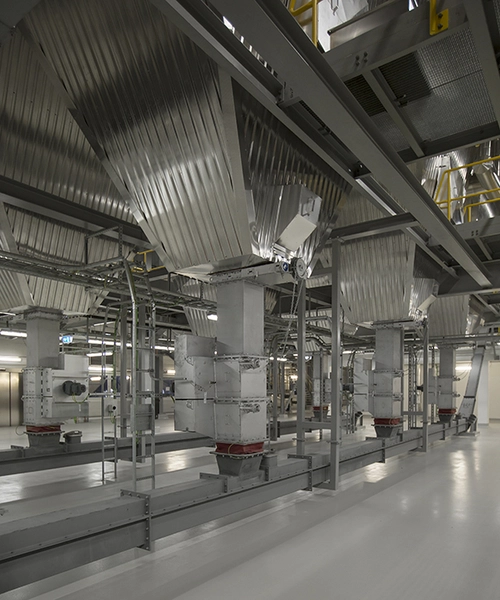 Energitårnet Interiør fra produktionsområderne