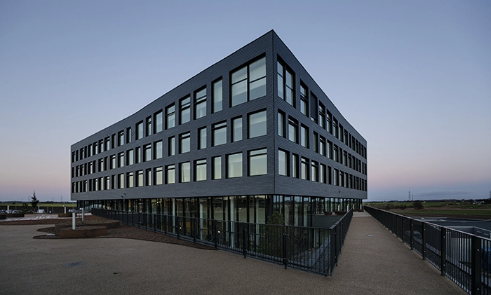 Egedal Rådhus og Sundhedscenter Set fra SV