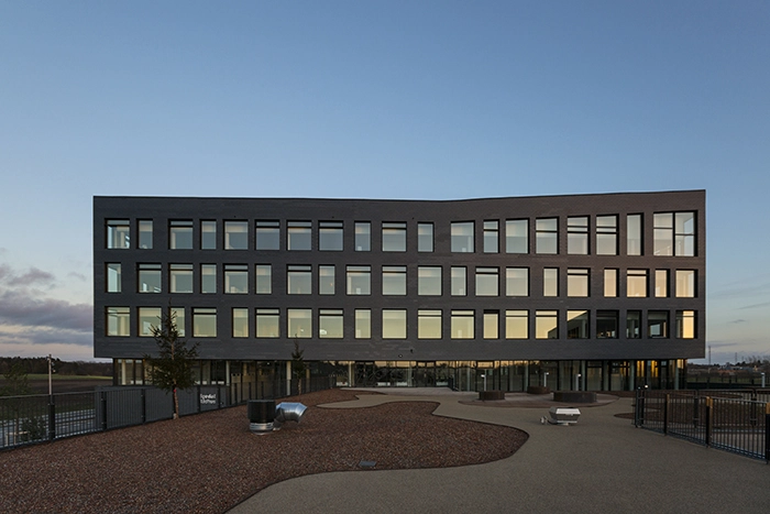 Egedal Rådhus og Sundhedscenter Set fra vest