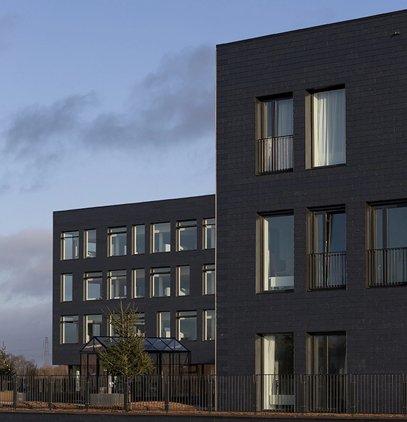 Egedal Rådhus og Sundhedscenter Set fra SV