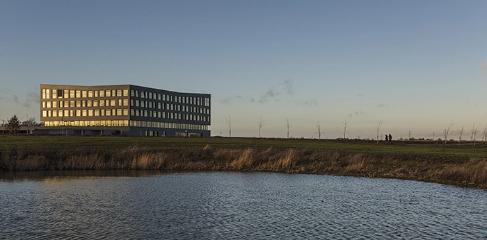 Egedal Rådhus og Sundhedscenter Set fra SØ