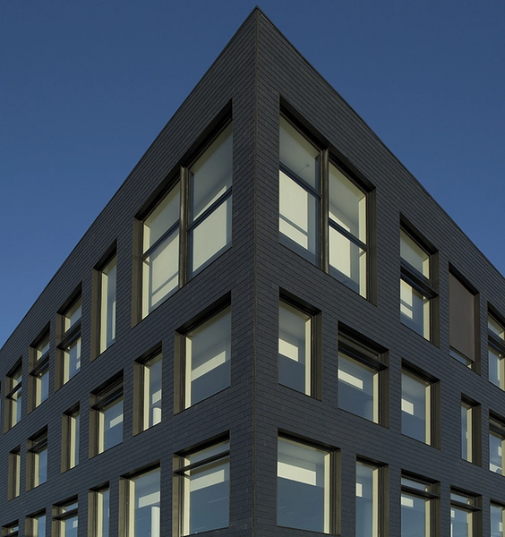 Egedal Rådhus og Sundhedscenter Hjørne mod SV