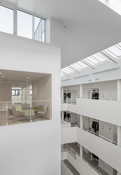 Egedal Rådhus og Sundhedscenter Interiør