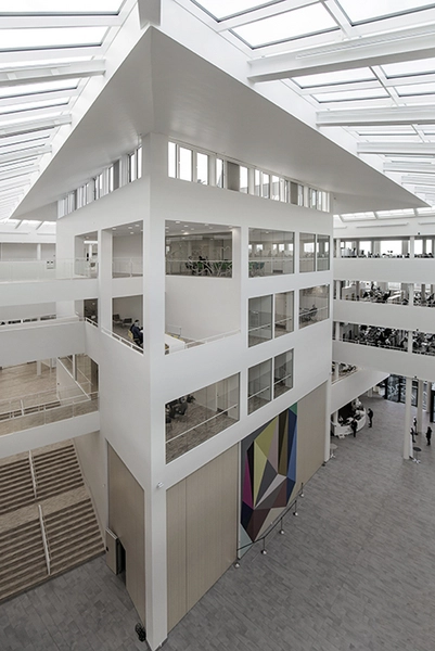 Egedal Rådhus og Sundhedscenter Interiør