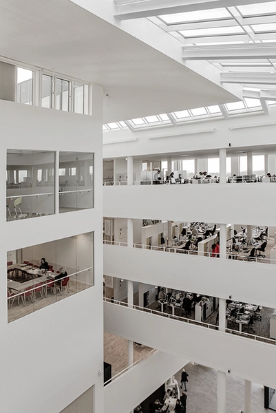 Egedal Rådhus og Sundhedscenter Interiør