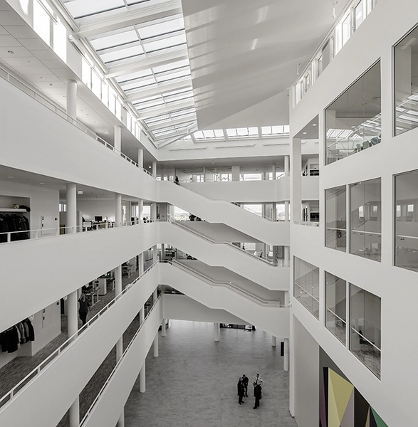 Egedal Rådhus og Sundhedscenter Interiør