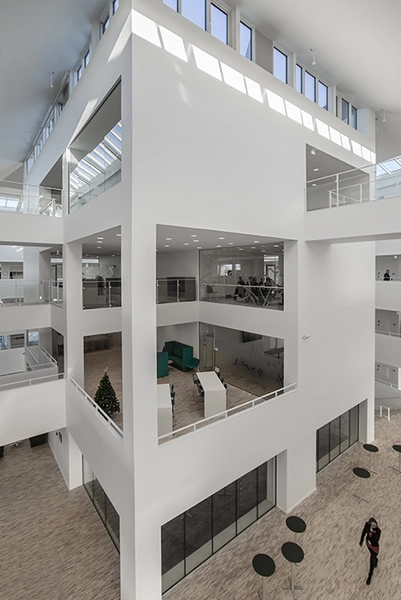 Egedal Rådhus og Sundhedscenter Interiør