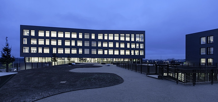 Egedal Rådhus og Sundhedscenter Set fra vest