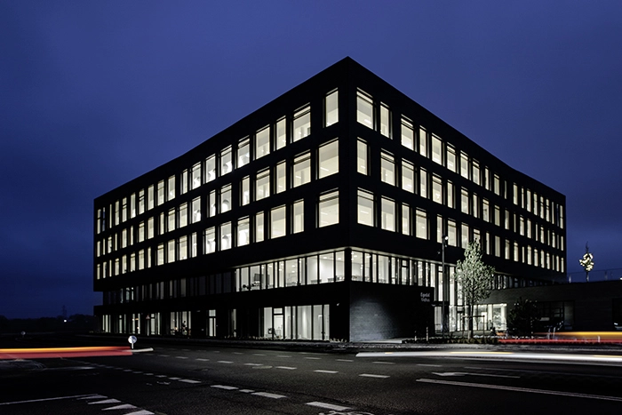 Egedal Rådhus og Sundhedscenter Set fra NV