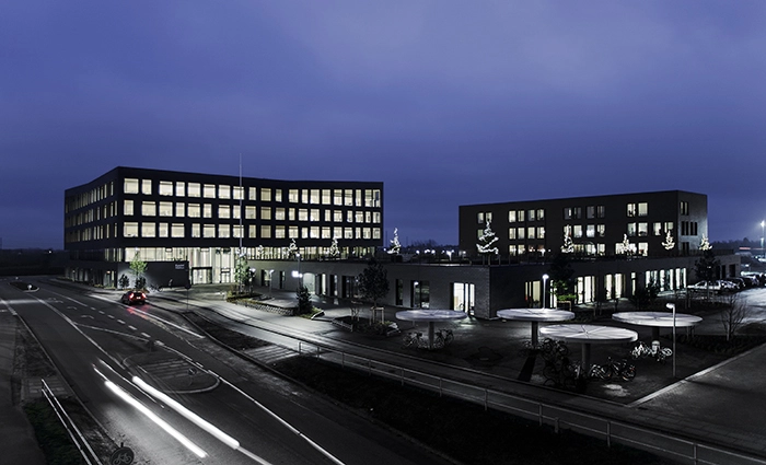 Egedal Rådhus og Sundhedscenter Set fra NV