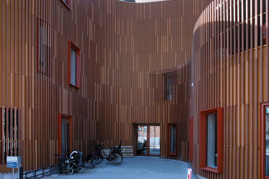 Forfatterhuset Facadeudsnit