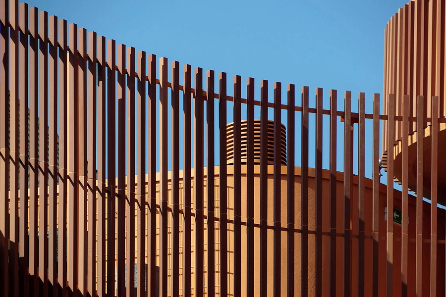 Forfatterhuset Detalje, rækværk