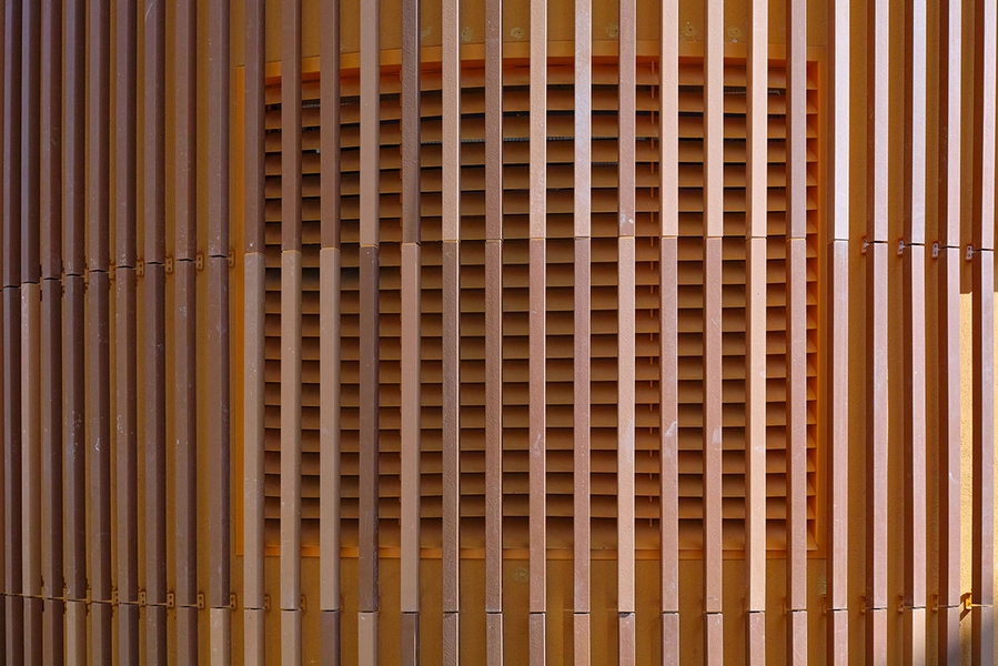 Forfatterhuset Detalje, facade