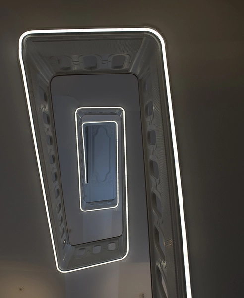 Kunstforeningen Gl. Strand Trappehus, belysning