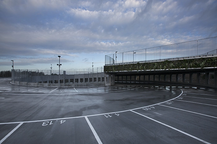 P-Hus Glostrup Hospital Afslutning af spiralen