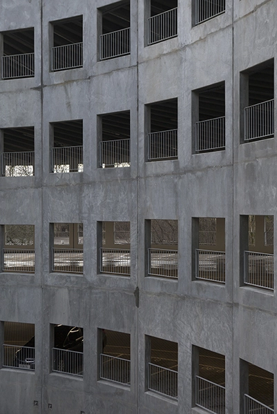 P-Hus Glostrup Hospital Den indre facade