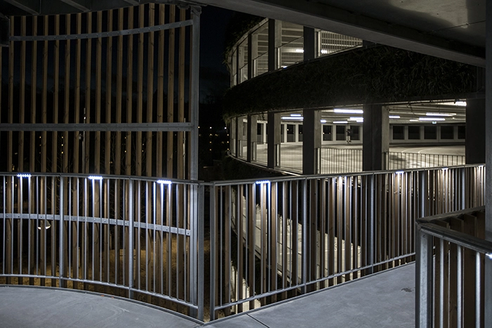 P-Hus Glostrup Hospital Set fra elevatortårn