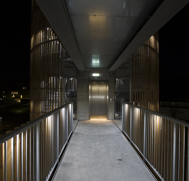 P-Hus Glostrup Hospital Elevatortårn