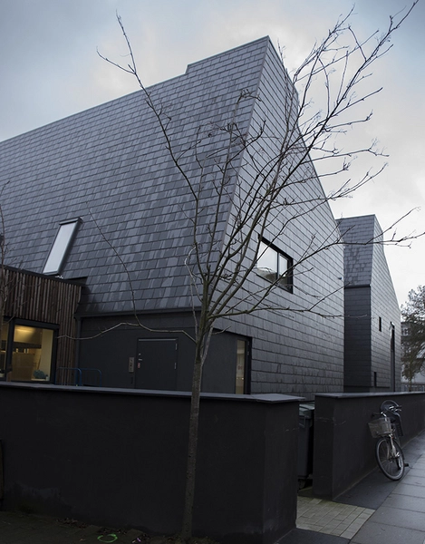 Daginstitutionen Midgården Bygningsvolumen set fra nord