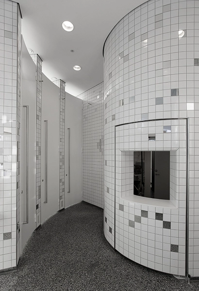 Nørreport Station Mandeafdelingen i toiletbygning