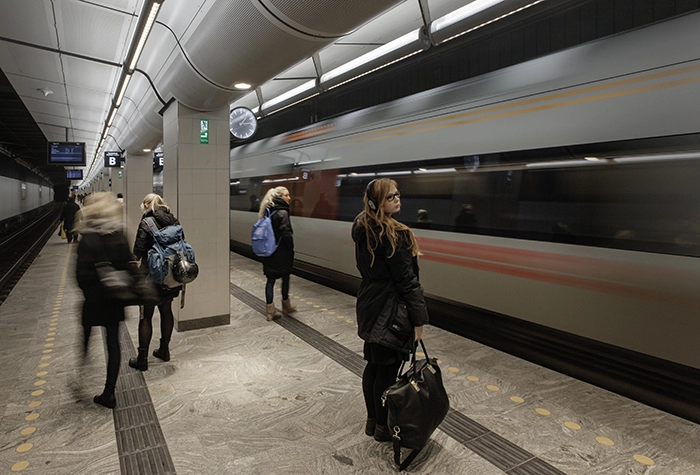 Nørreport Station Perronafsnit