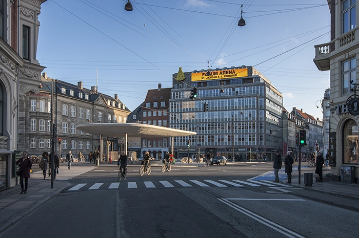 Nørreport Station Set fra udmundingen af Vendersgade