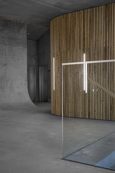 GHG2 Detalje ved trappe til multihallen