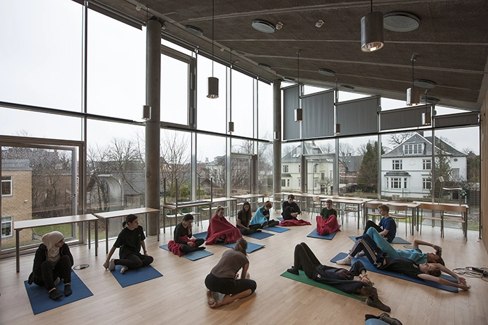 GHG2 Yogaundervisning på 1. etage