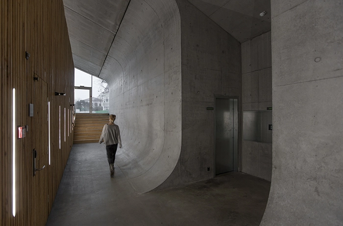 GHG2 Gangareal med indgang til omklædningsfaciliteter