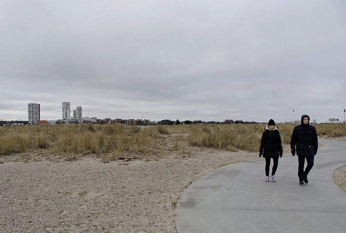 Øresund Towers 2 Set fra Amager Strandpark