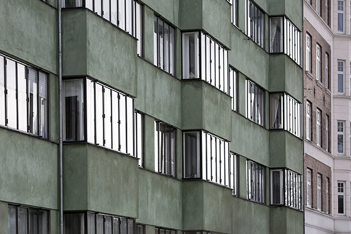 Det Grønne Funkishus Set fra Ndr. Fasanvej mod SØ