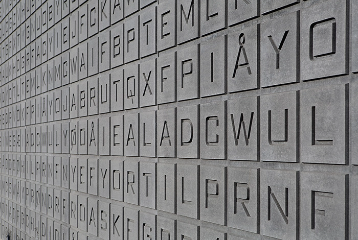 Aller Tryk Facadeudsnit