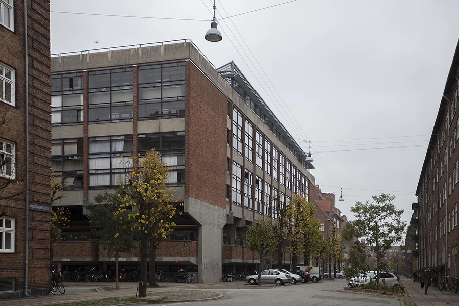 Bryggergården Blik fra syd langs Slesvigsgade