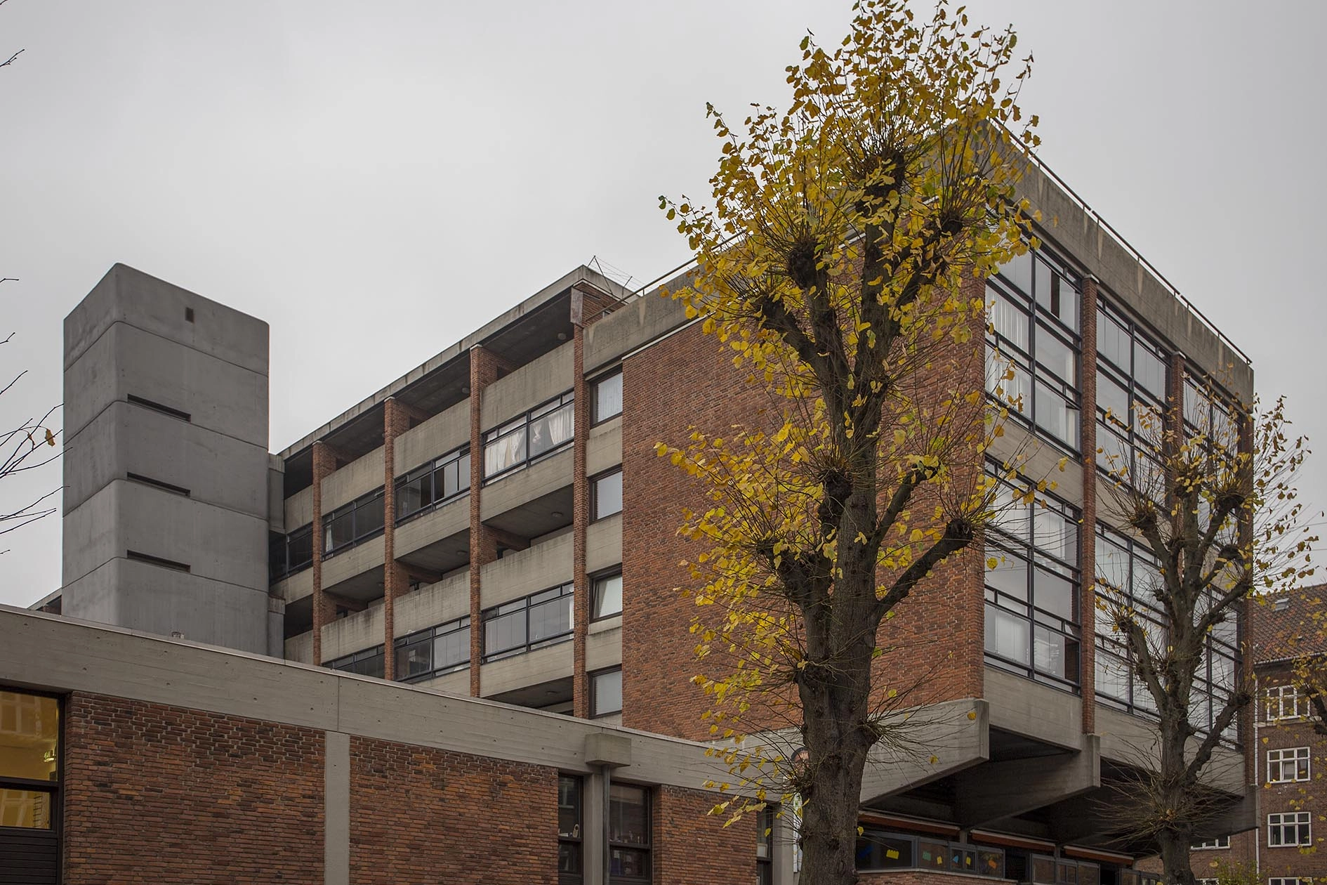 Bryggergården Kig ind mod gårdrum fra Angelgade