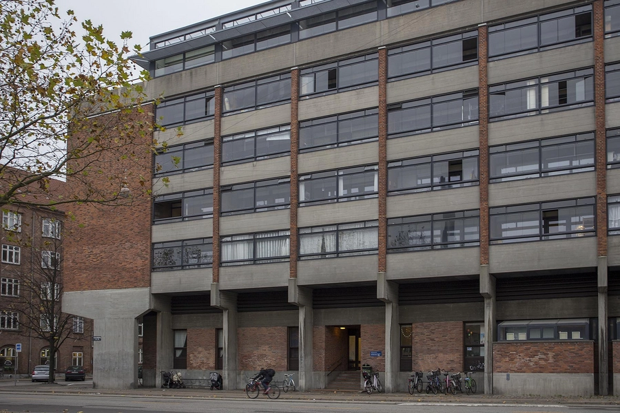 Bryggergården Facade langs Vesterfælledvej