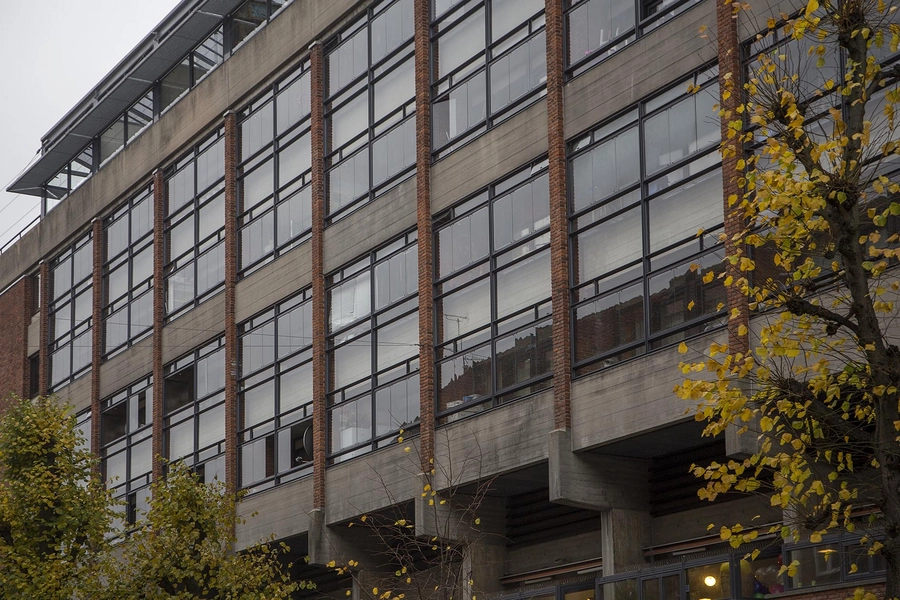 Bryggergården Facade mod Slesvigsgade