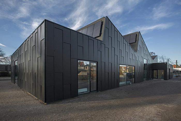 Allerød Bibliotek og Kulturhus Set fra SØ