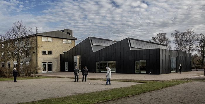 Allerød Bibliotek og Kulturhus Set fra SV