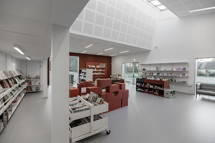 Allerød Bibliotek og Kulturhus Interiør