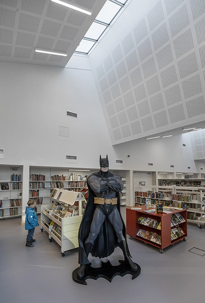 Allerød Bibliotek og Kulturhus Interiør