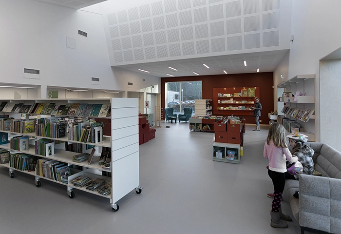 Allerød Bibliotek og Kulturhus Interiør